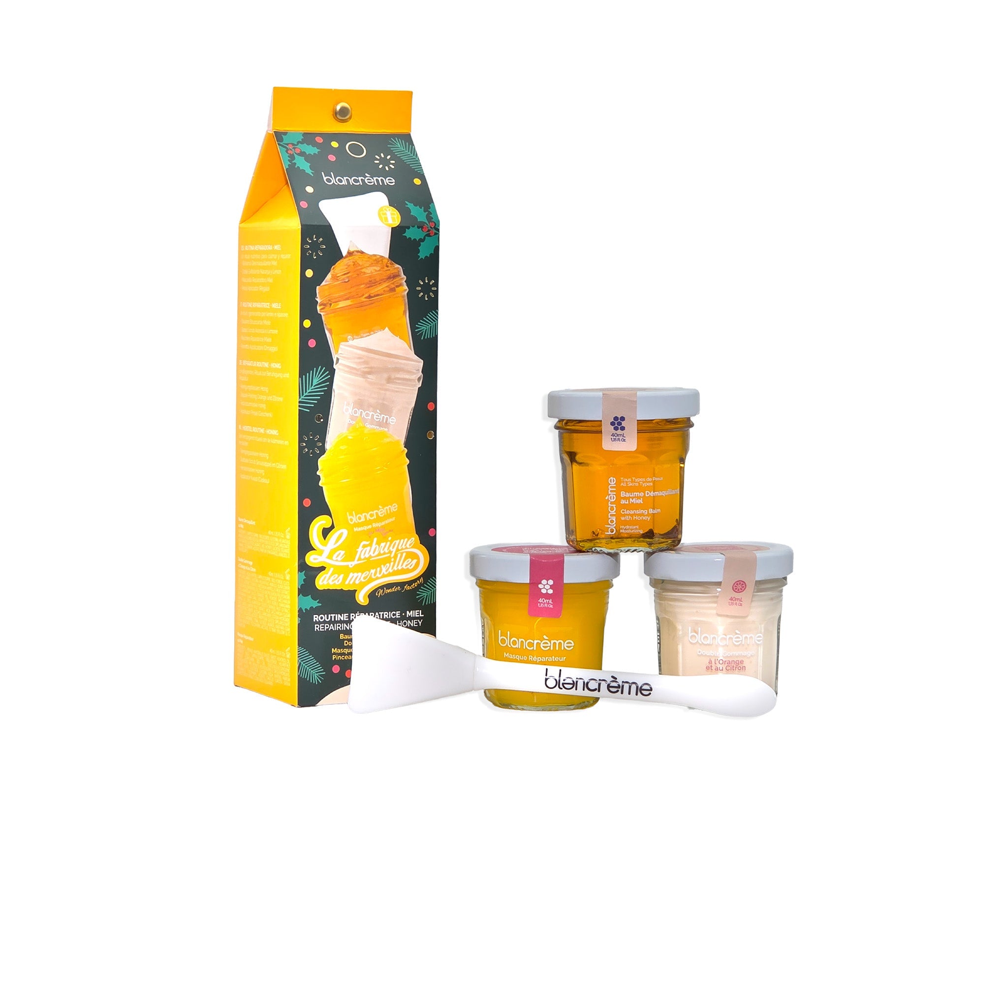 Trio visage - Routine Réparatrice - Miel