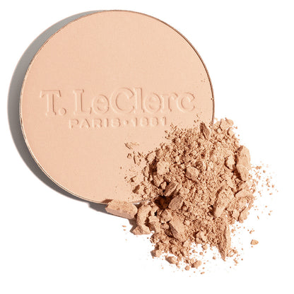 Poudre Compacte de Riz - Formule Soin - Matifiante longue tenue fini naturel