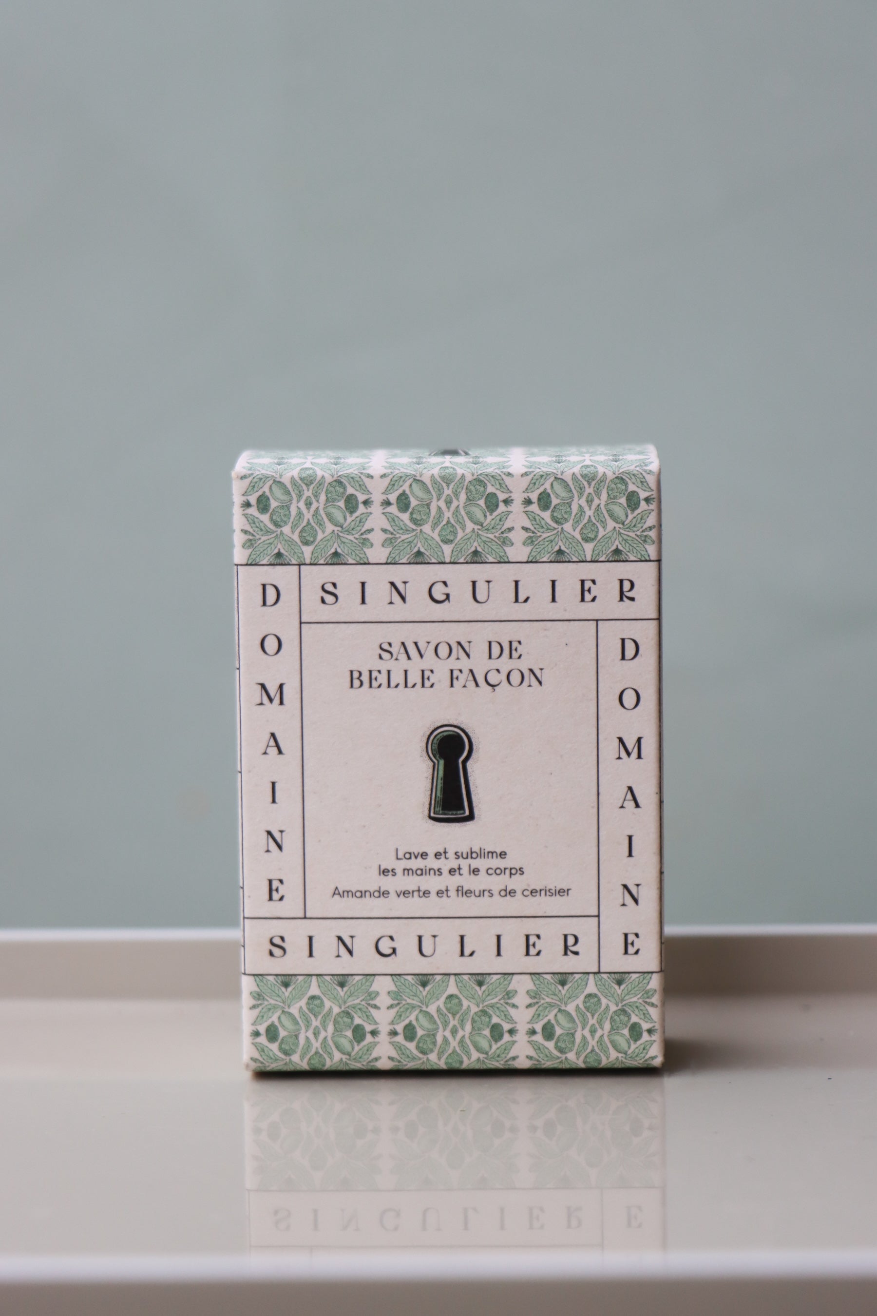 SAVON DE BELLE FAÇON savon-soin mains corps- amande verte et fleurs de cerisier