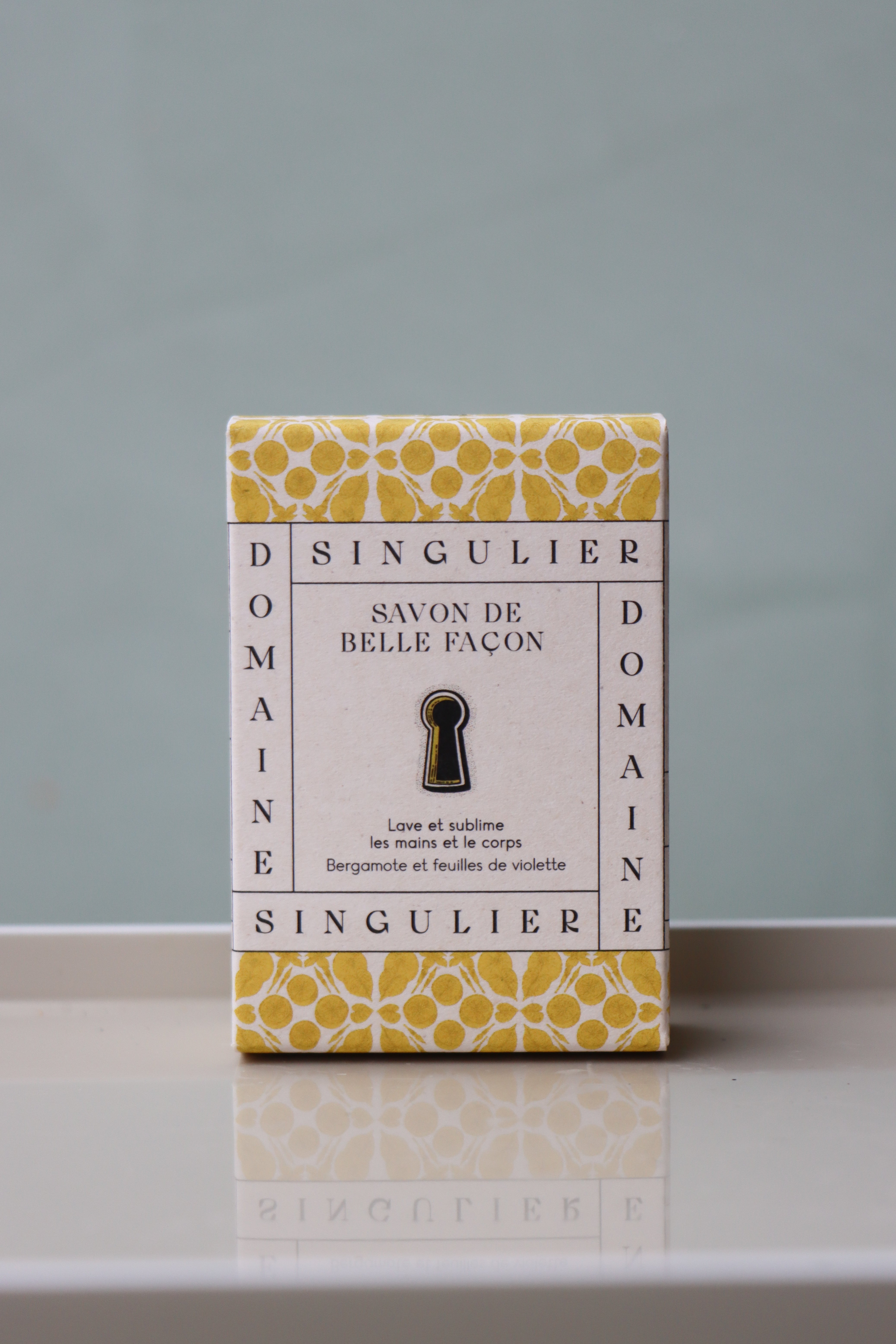 SAVON DE BELLE FAÇON savon-soin - bergamote feuilles de violette