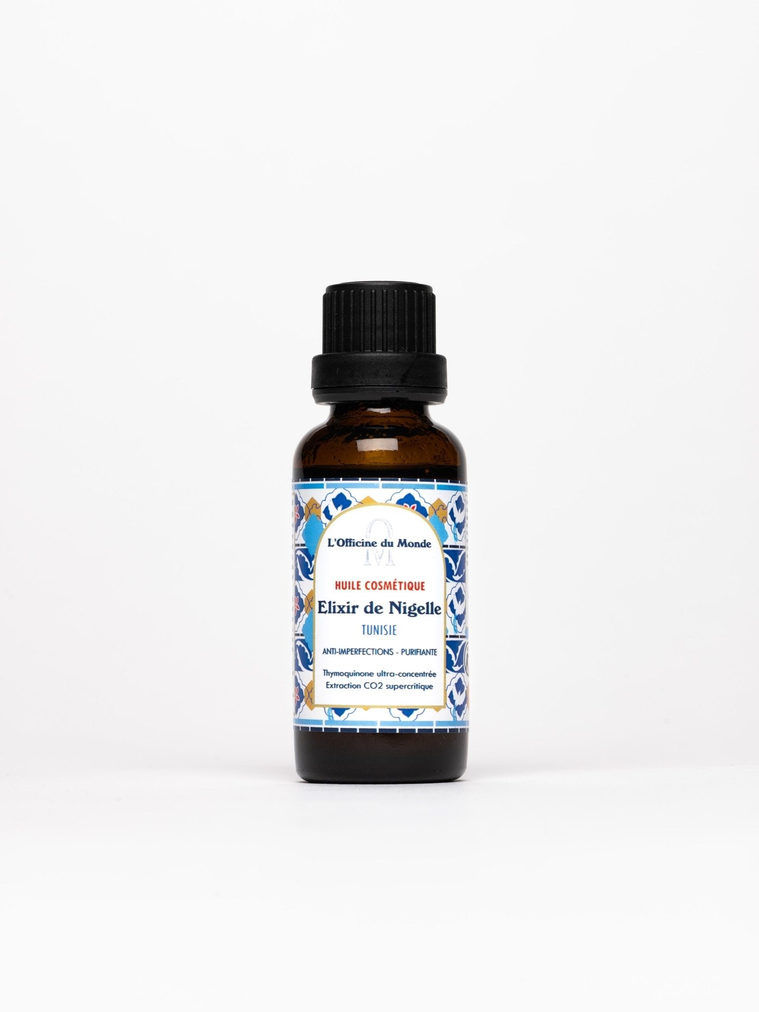 Elixir de Nigelle Cosmétique Titrée de Tunisie - Sidi Bou Saïd