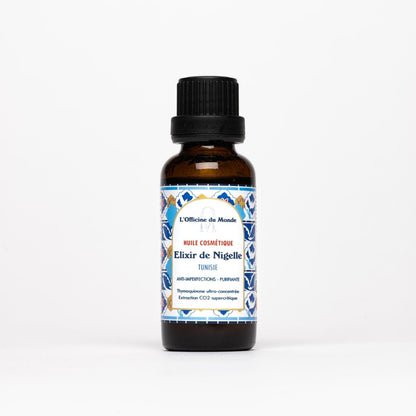 Elixir de Nigelle Cosmétique Titrée de Tunisie