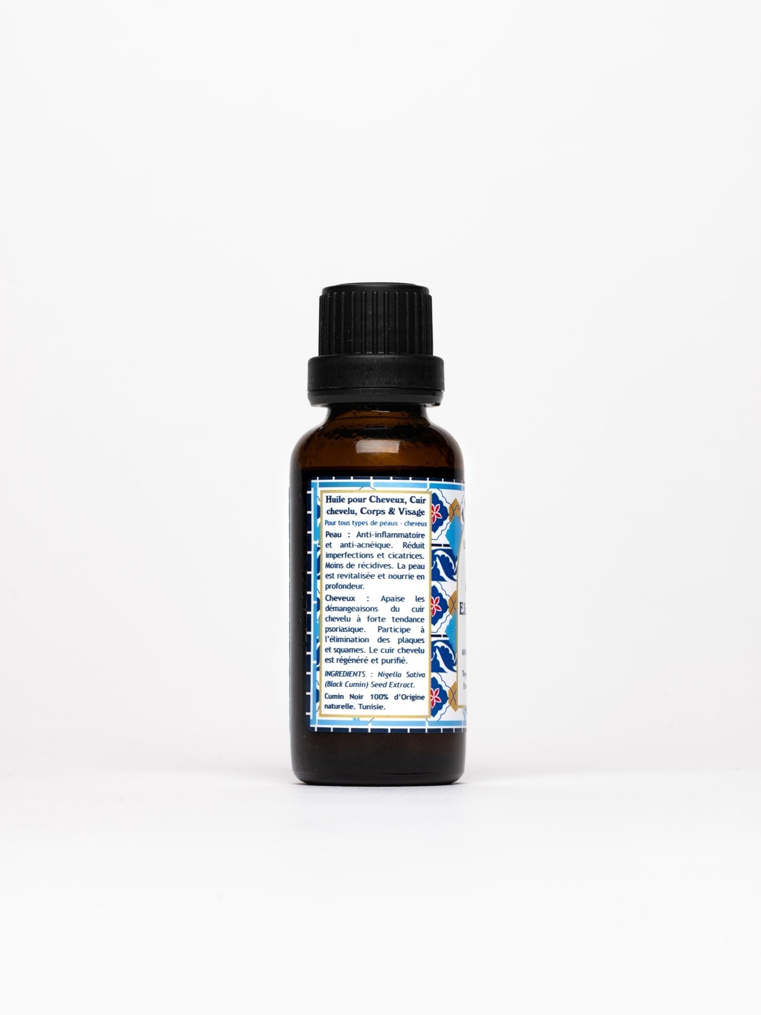 Elixir de Nigelle Cosmétique Titrée de Tunisie - Sidi Bou Saïd