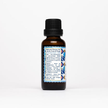 Elixir de Nigelle Cosmétique Titrée de Tunisie