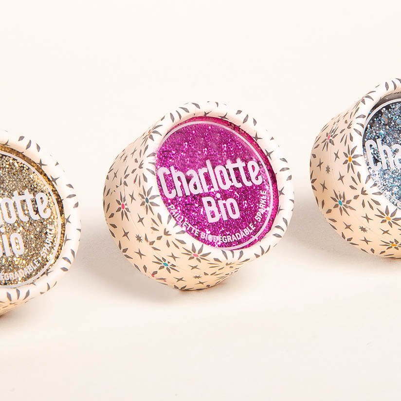 Trio paillettes｜Gold + Silver + Fushia
