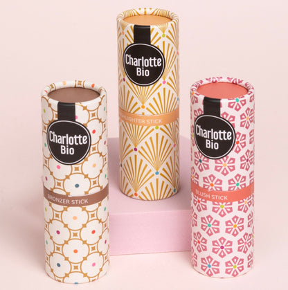 Trio sticks teint : bronzer + blush + highlighter
