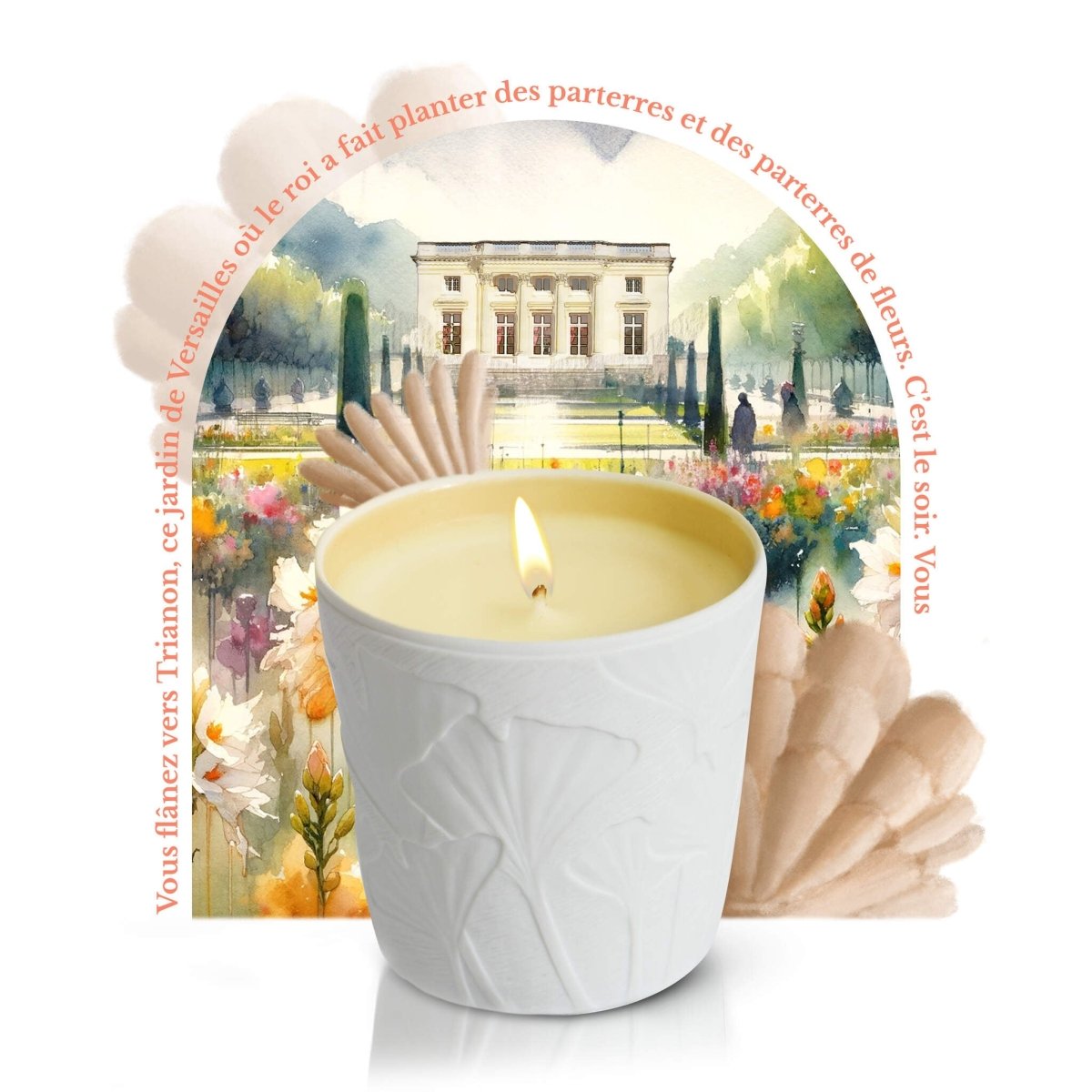 Tubéreuse Trianon Bougie Parfumée