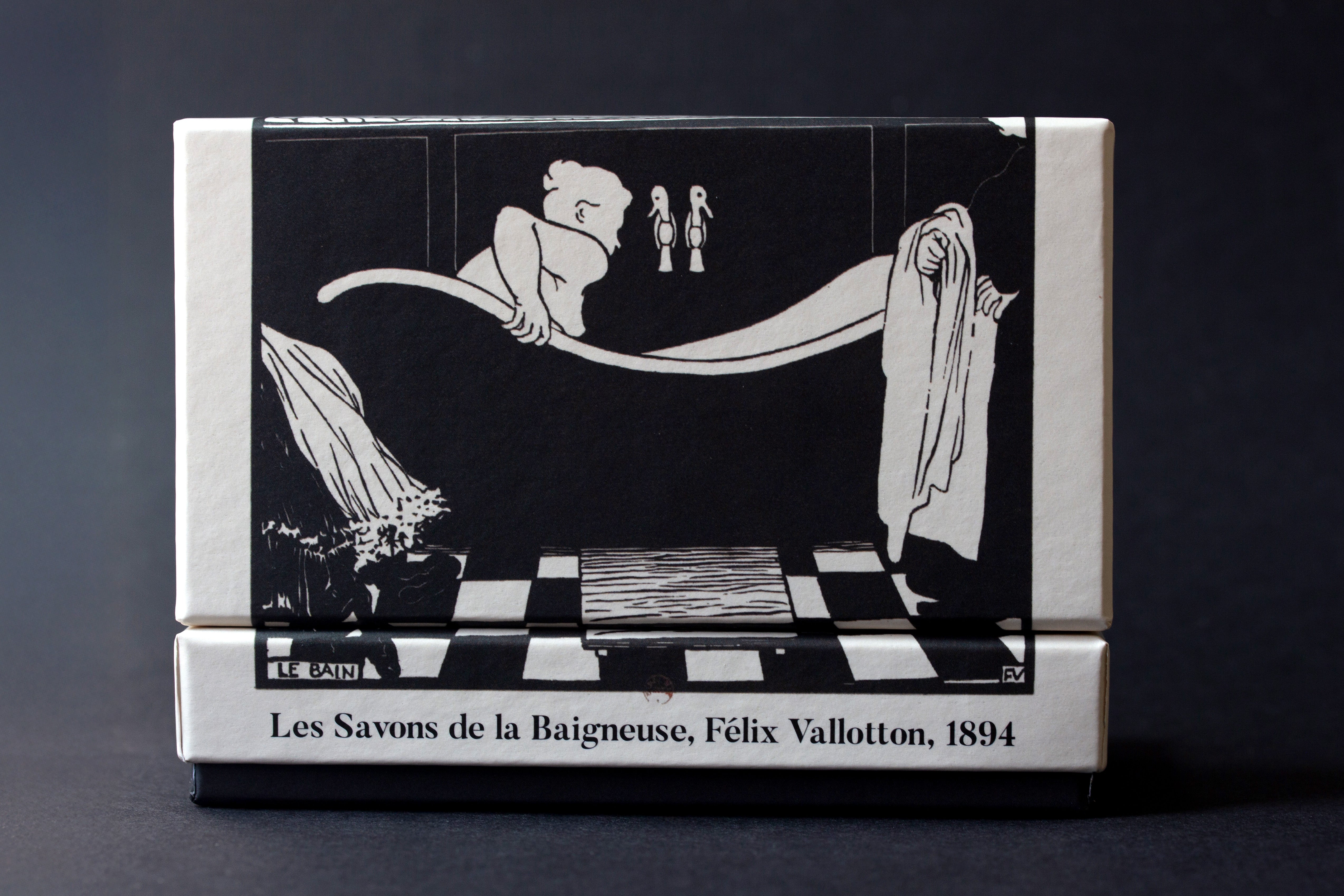 Coffret 2 savons - Vallotton X BNF - Rose Douce