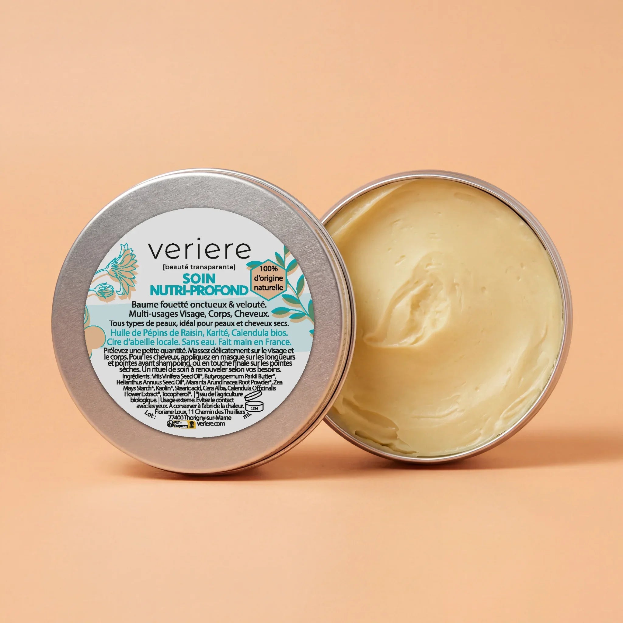 Soin Nutri-Profond rechargeable | Baume fouetté Visage, Corps, Cheveux